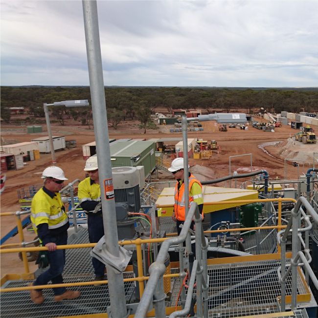 Client - Conditioner tank and agitator supplied to a Lithium plant.